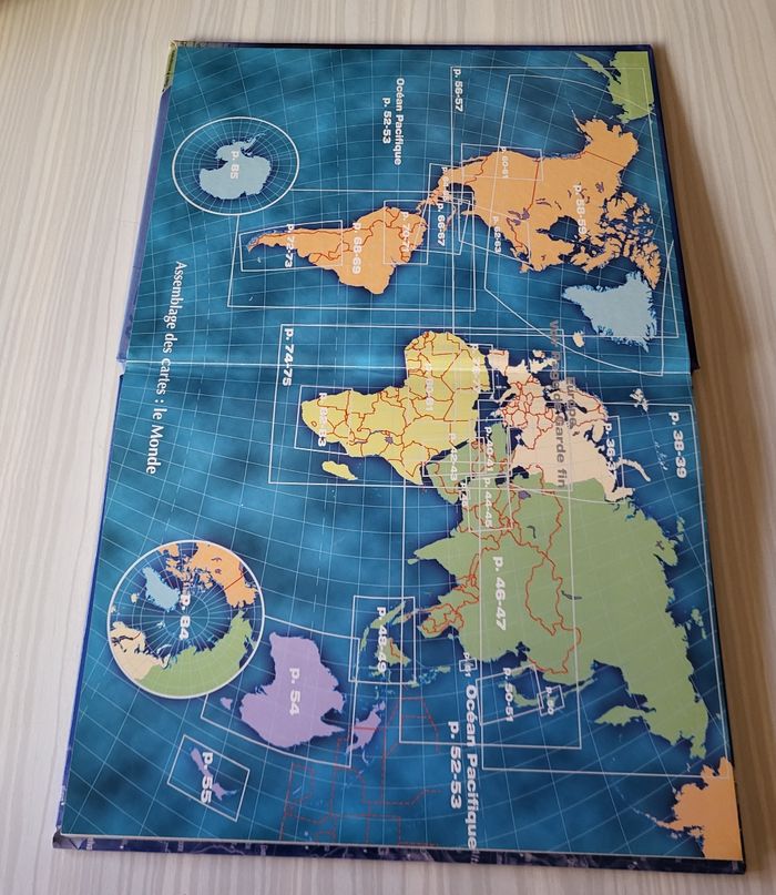 Nouvel Atlas mondial de France Loisirs en excellent état - photo numéro 7