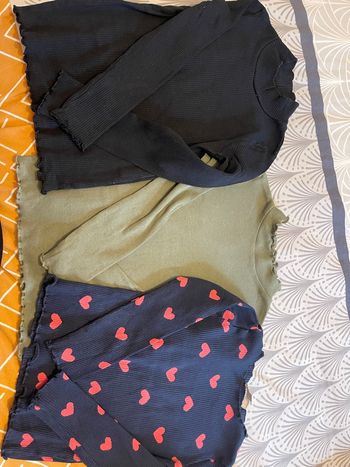 Lot t-shirt manches longues 5 ans