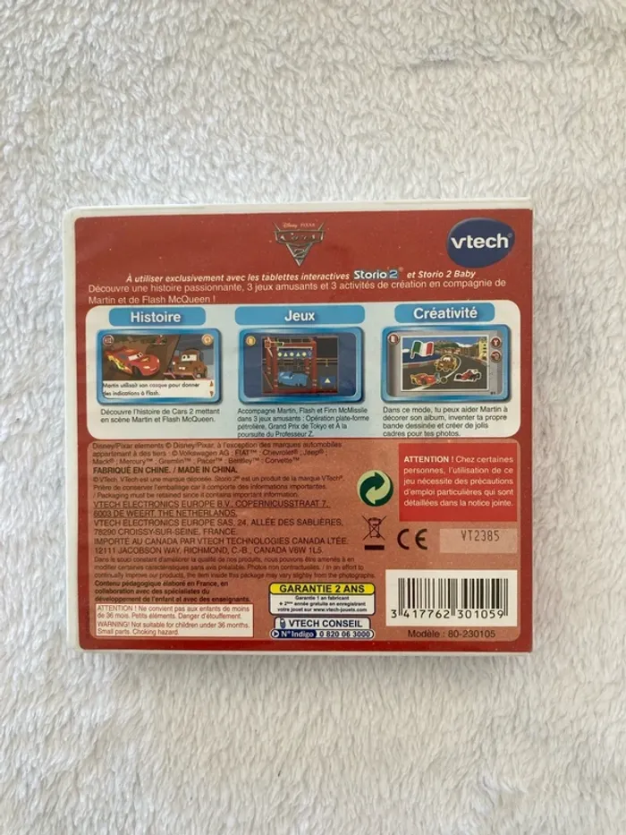 Jeu storio Cars 2 - photo numéro 2