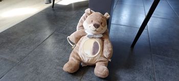 Doudou musical Ecureuil Castor Léon de Noukie s,