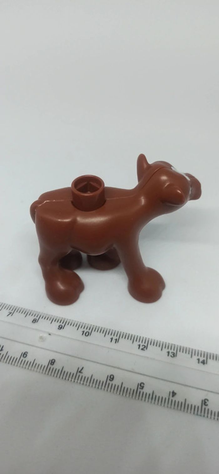 Veau marron lego duplo - photo numéro 4