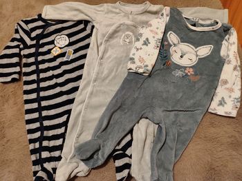Lot de 3 pyjamas