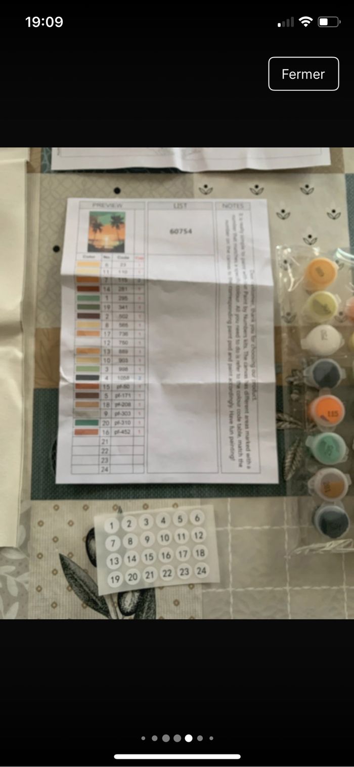 Kit complet de peinture par numéro - Neuf - photo numéro 4