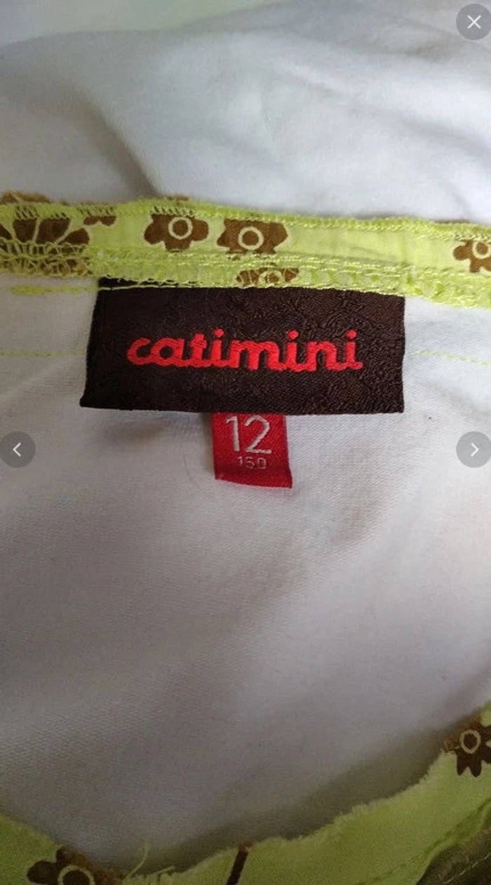 Ensemble t-shirt + jupe catimini 10 ans - photo numéro 4