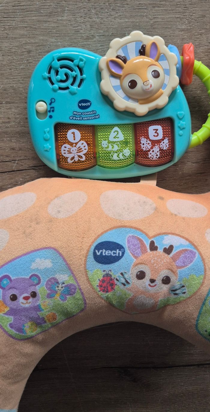 Mon coussin d'éveil sensoriel biche - photo numéro 4