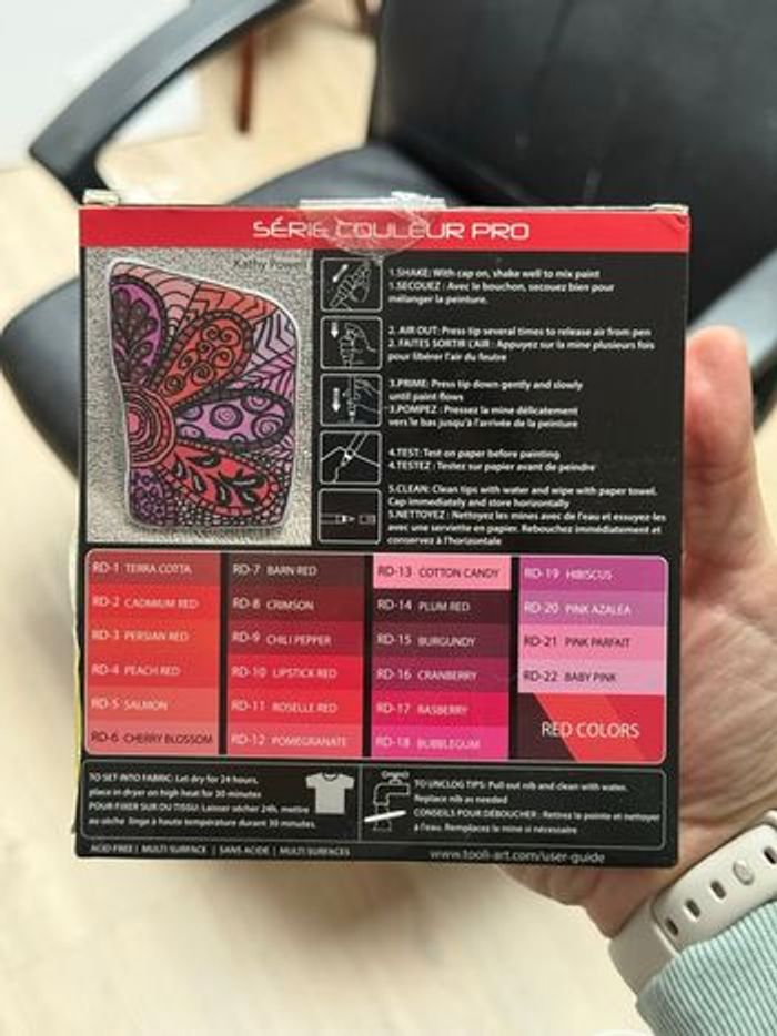 Boite Feutres Tooli Art Red XF - photo numéro 2