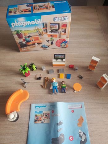 Salon moderne playmobil