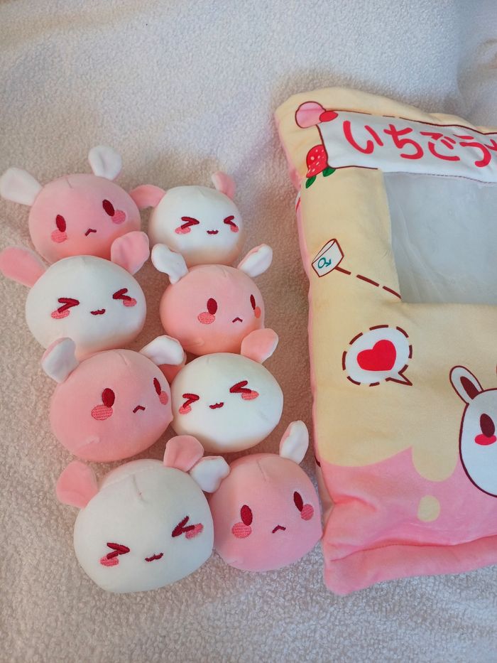 Coussin peluche doudou - photo numéro 4