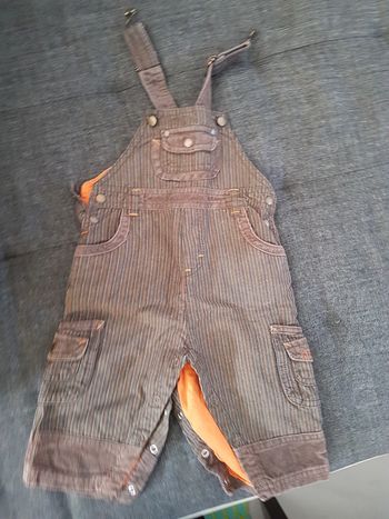 Salopette sergent major 9 mois