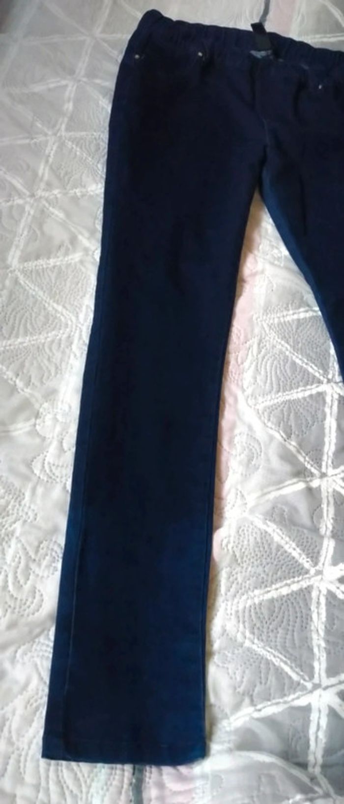 Jegging slim bleu brut femme 44 b. a basic - photo numéro 11