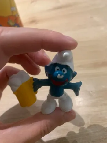 Schtroumpf bière - Schleich Peyo 1975