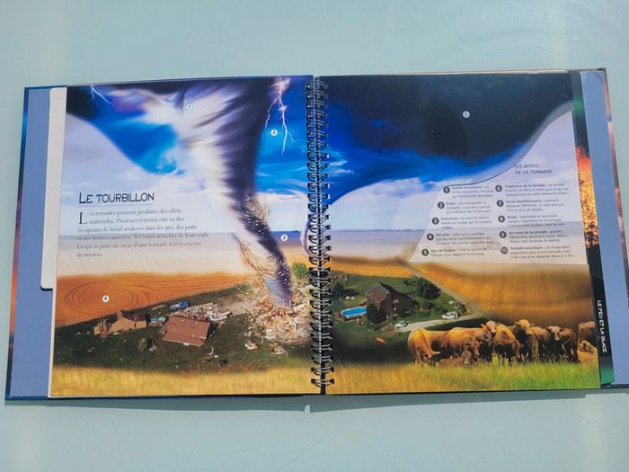 Livre Éditions Rouge et Or 🌪Les Catastrophes Naturelles 🌌 L'Oeil de l'explorateur - photo numéro 9