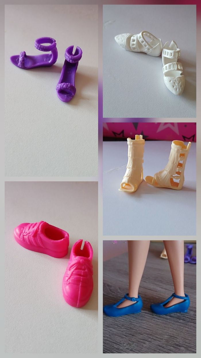 Chaussures barbie
