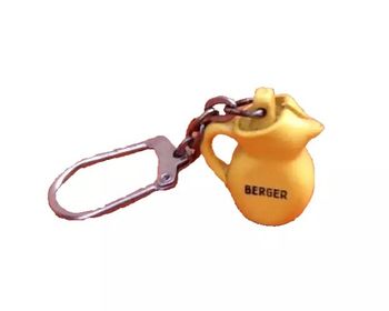 Années 1960 Porte-clés publicitaire Berger Longueur