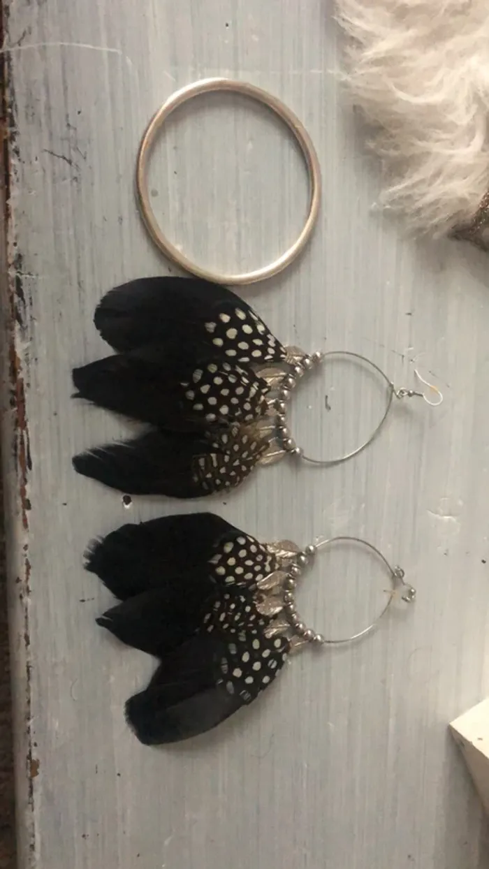 Boucles longues pendantes - photo numéro 3