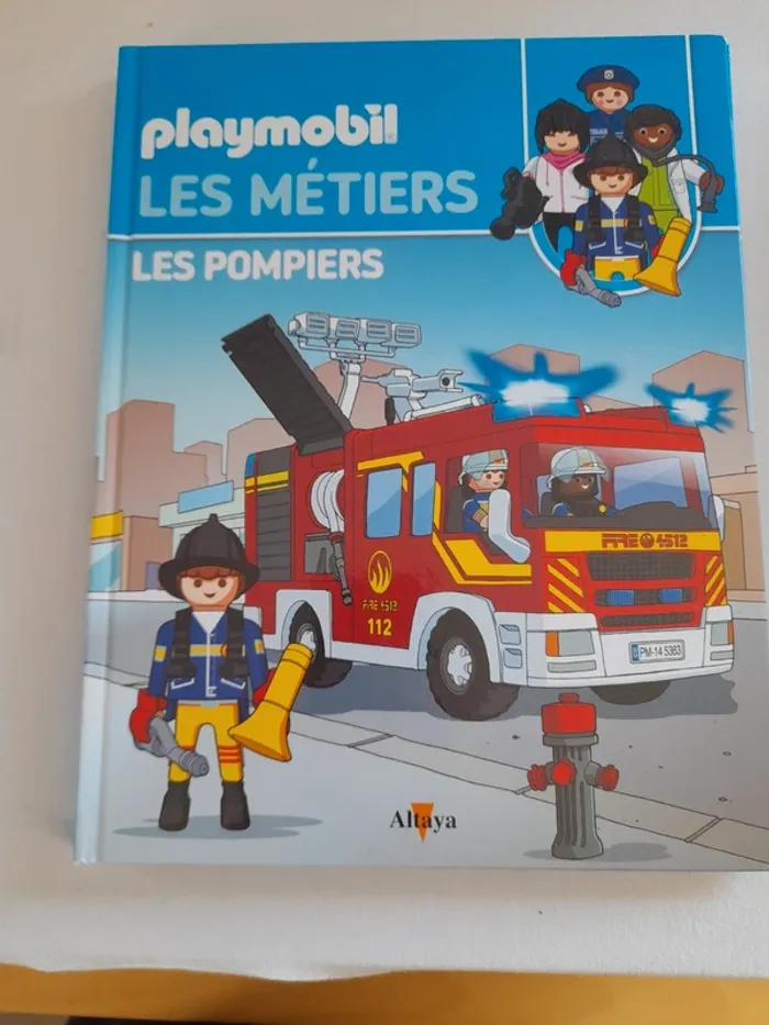 Livre Playmobil les métiers