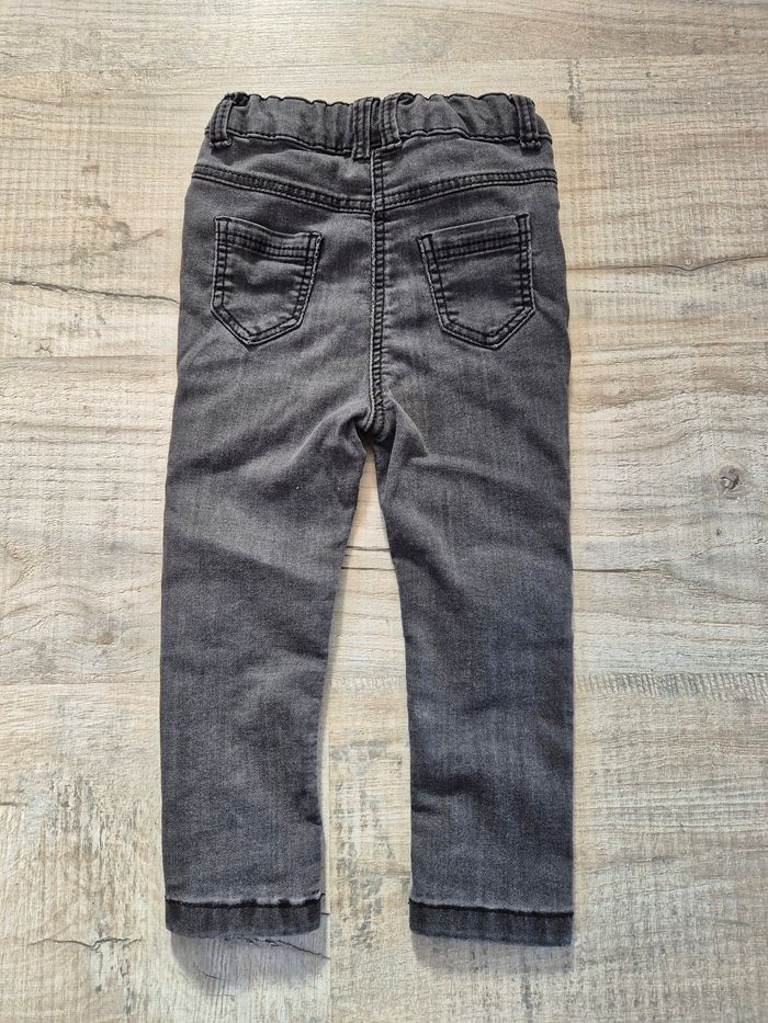Jean noir tape à l'œil 18 mois - photo numéro 2
