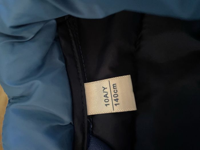 Blouson sans manches bleu 10 ans - photo numéro 2