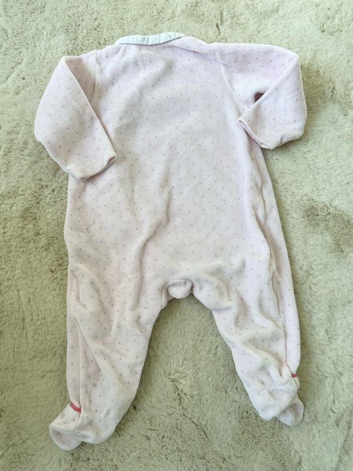 Pyjama Obaïbi 6 mois rose clair - photo numéro 5