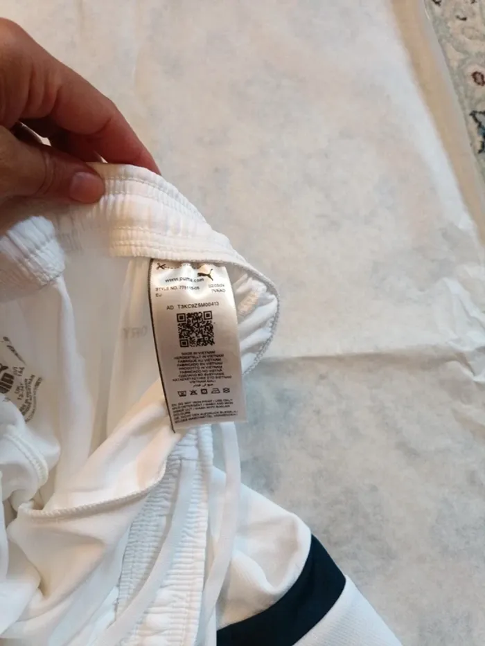 Short de foot Puma équipe Manchester City 2024/2025 taille 13/14 ans original neuf - photo numéro 9