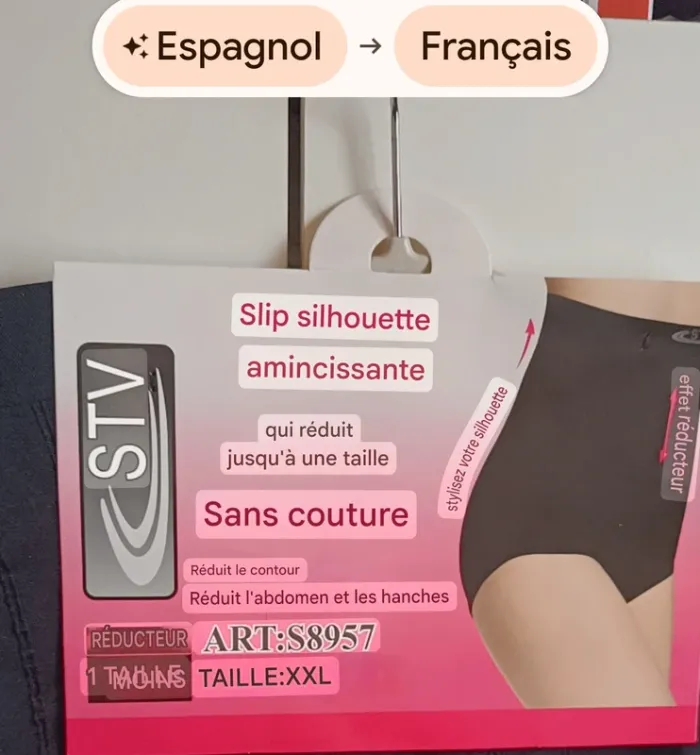 Culotte amincissante noire - photo numéro 2