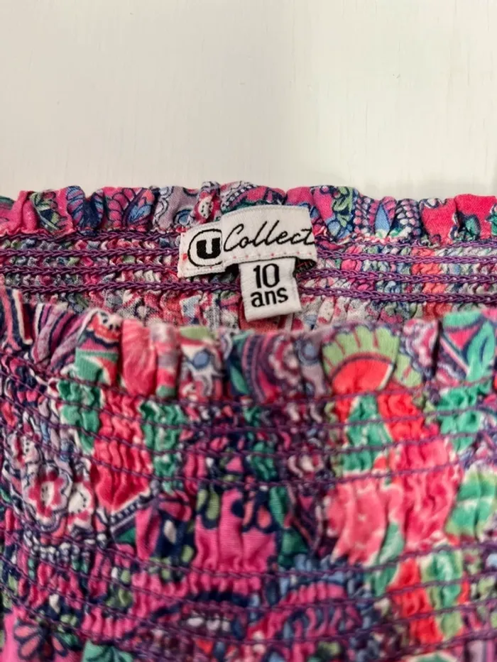 Combinaison colorée – U Collection – Taille 10 ans - photo numéro 3