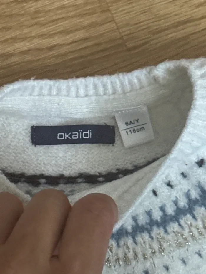 Pull okaïdi 6 ans - photo numéro 6