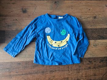 T-shirt manches longues bébé garçon 24mois