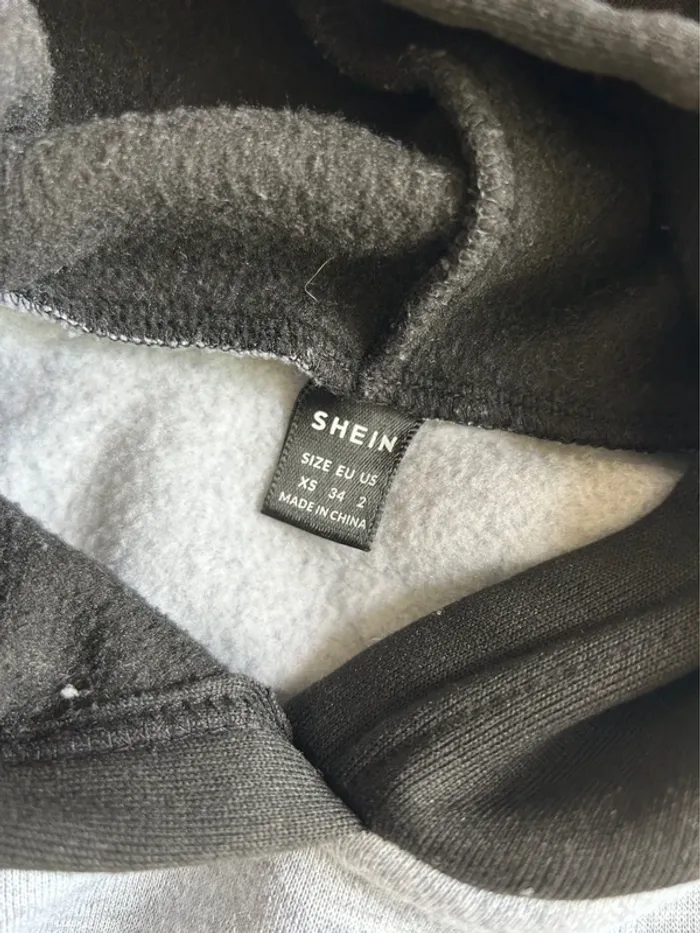 Sweat à capuche Shein style baseball California - photo numéro 4