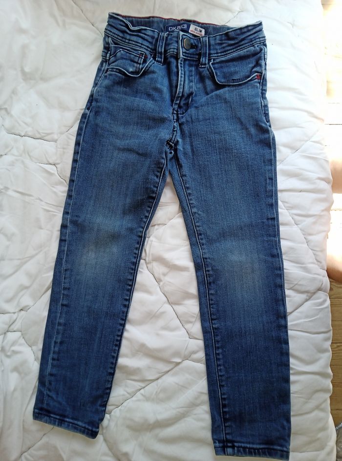 Pantalon 6 ans Okaïdi jean bleu