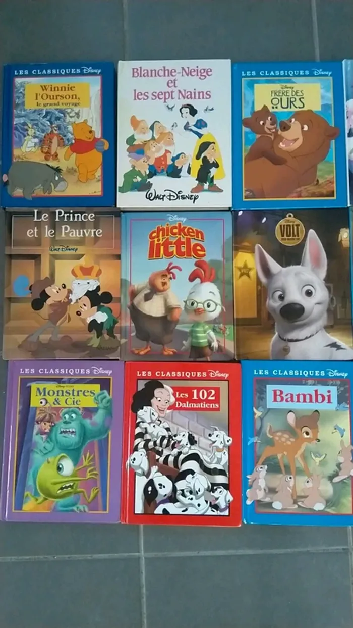 Lot de livres Disney - photo numéro 2