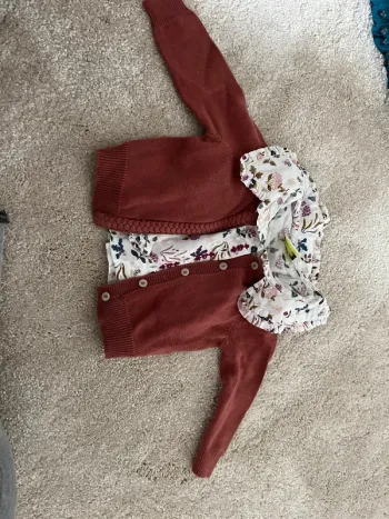 Ensemble chemise + gilet