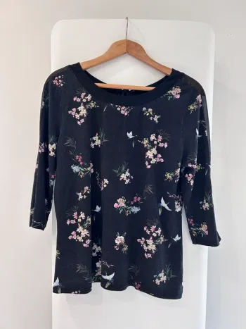 Haut fleuri