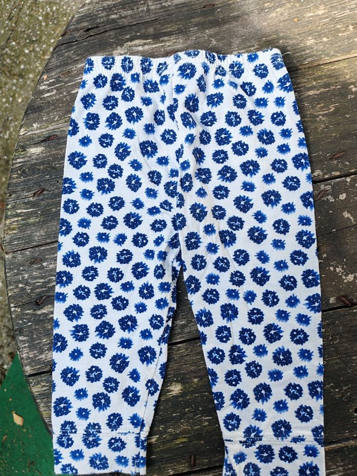 Legging a fleurs_Petit Bateau_12mois - photo numéro 4
