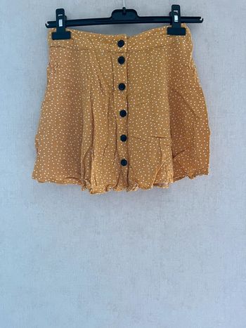 Mini jupe moutarde