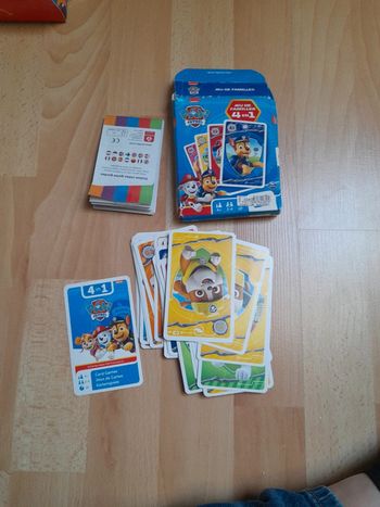 Jeu de famille 4 en 1 pat patrouille paw patrol