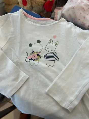 T shirt manches longues fille