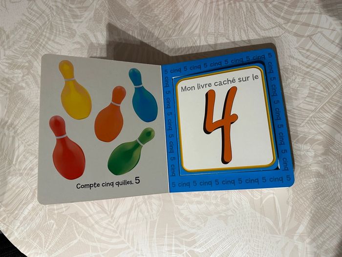 Livre je compte avec mes livres cachés - photo numéro 3