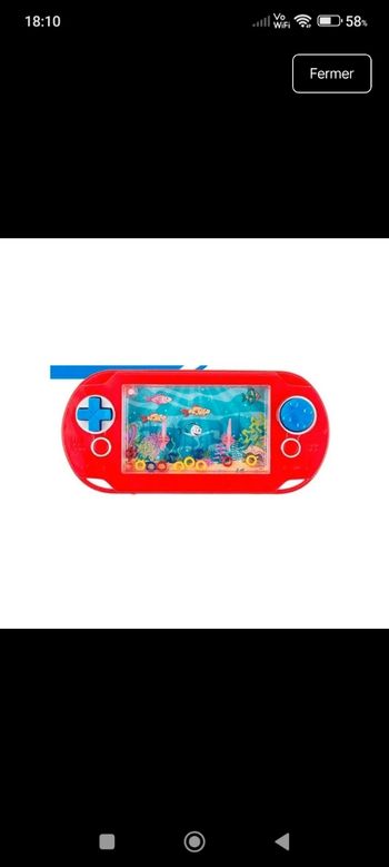 Jeu d'adresse skill game rouge