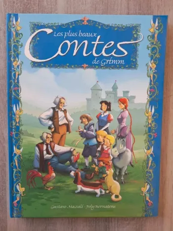 Livre les plus beaux contes de Grimm