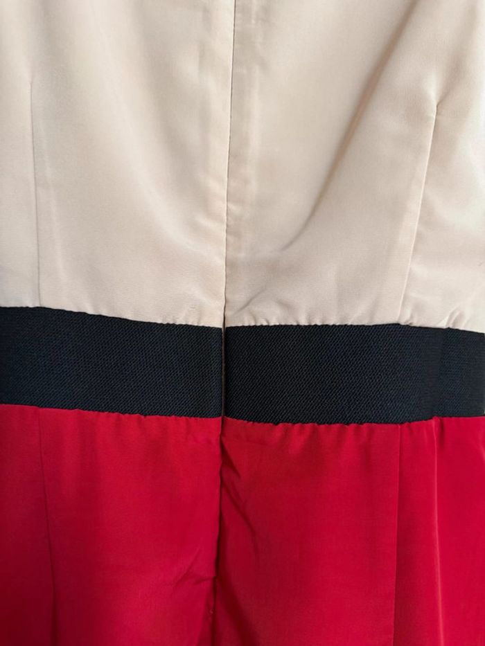 Robe beige et rouge 36 3 suisses collection - photo numéro 7