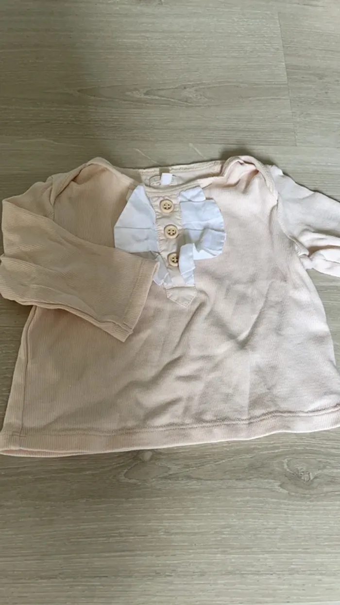 T-shirt rose pale