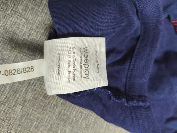 Body PSG bleu marine Taille 3 mois - photo numéro 7