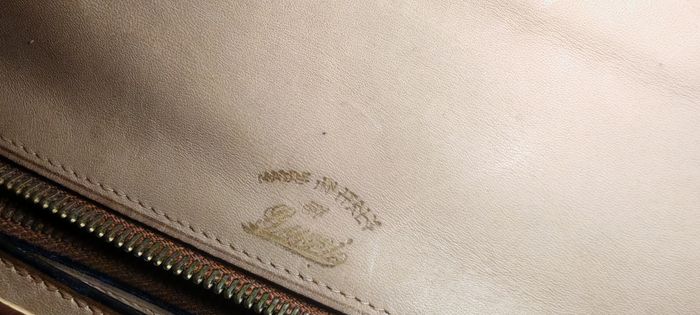 Sac bandoulière vintage Gucci Blondie 1970 – Cuir caramel – Excellent état - photo numéro 9