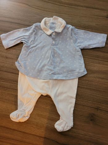 Pyjama naissance 1 mois petit bateau