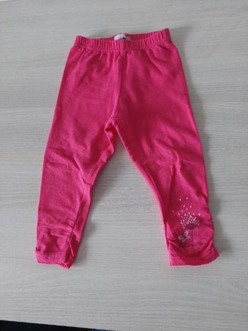 Lot de 5 leggins fille 12mois