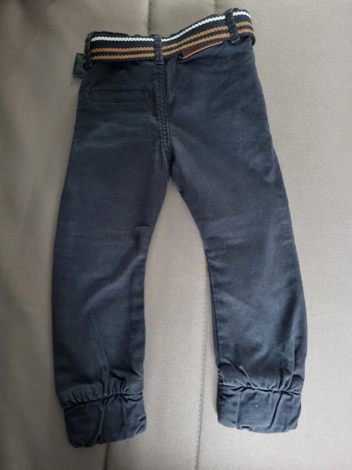 Pantalon 2 ans bleu marine skinny TAO - photo numéro 2