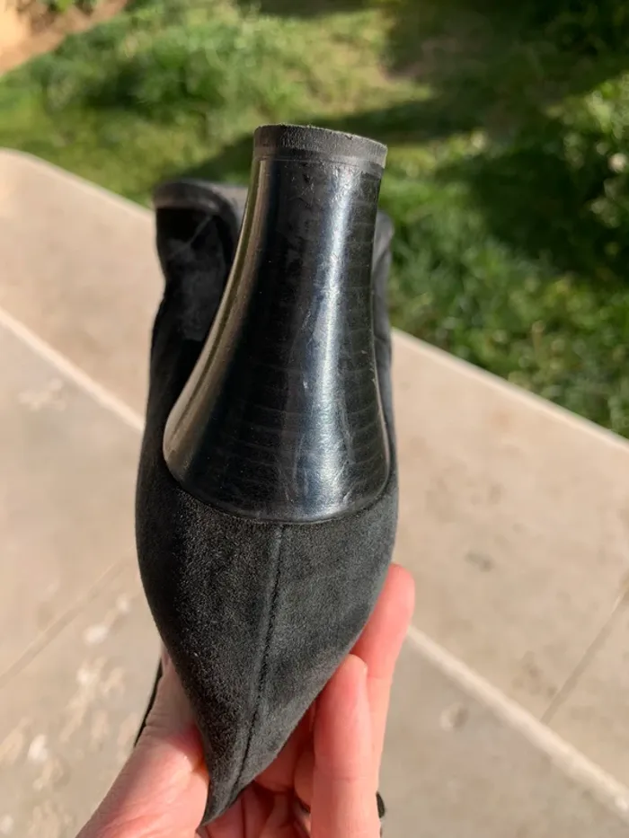 Bottines noires taille 37 Gabor en cuir véritable - photo numéro 7