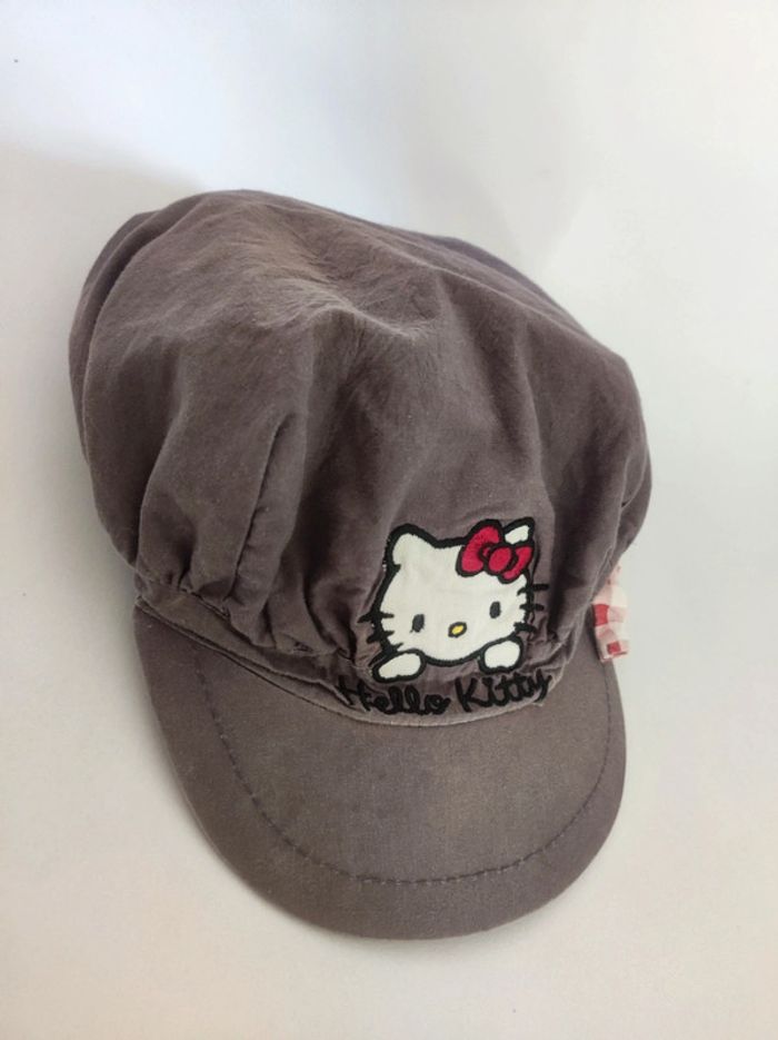 Casquette grise Hello Kitty Sanrio - photo numéro 2