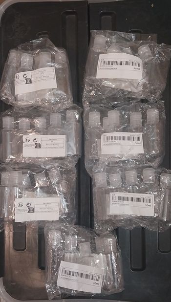 Flacons cosmétiques